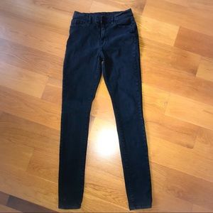 BDG 27W Twig High Rise black skinny jeans 33" L